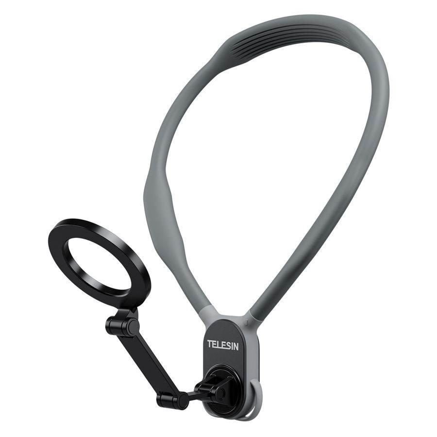 Telesin Smartphone Magnetic Neck Holder Grey - Handys Anderes Zubehoer Mnm-001