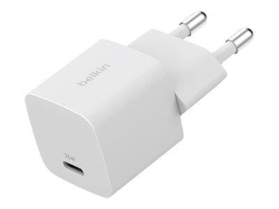 Belkin Boostcharge Power Adapter - Pps Technology - 24 Pin Usb-c - 25 Watt - Handys Adapter Und Ladegeraete Wca012kqwh