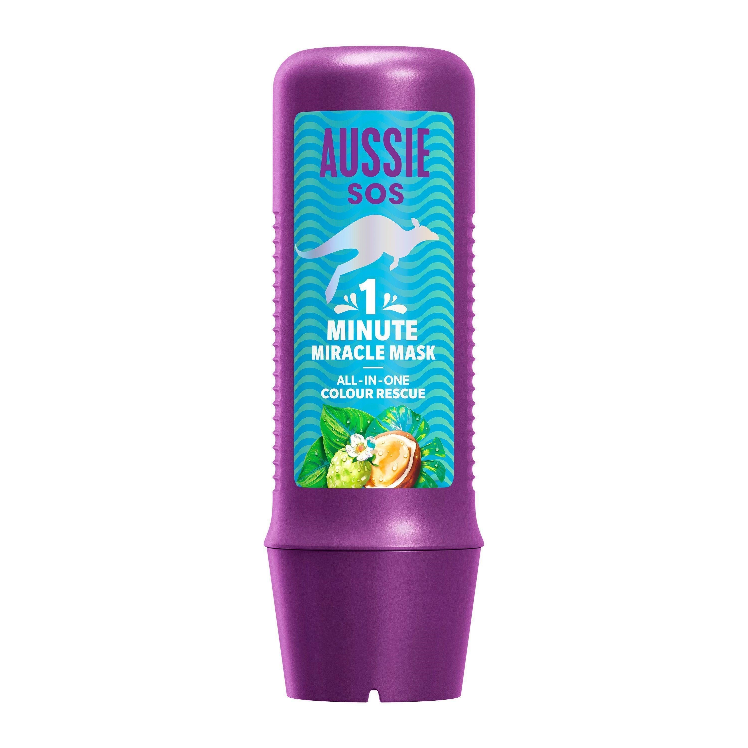 Aussie 1minutemiraclecolourmaske - 250ml - Haircare 8700216437165