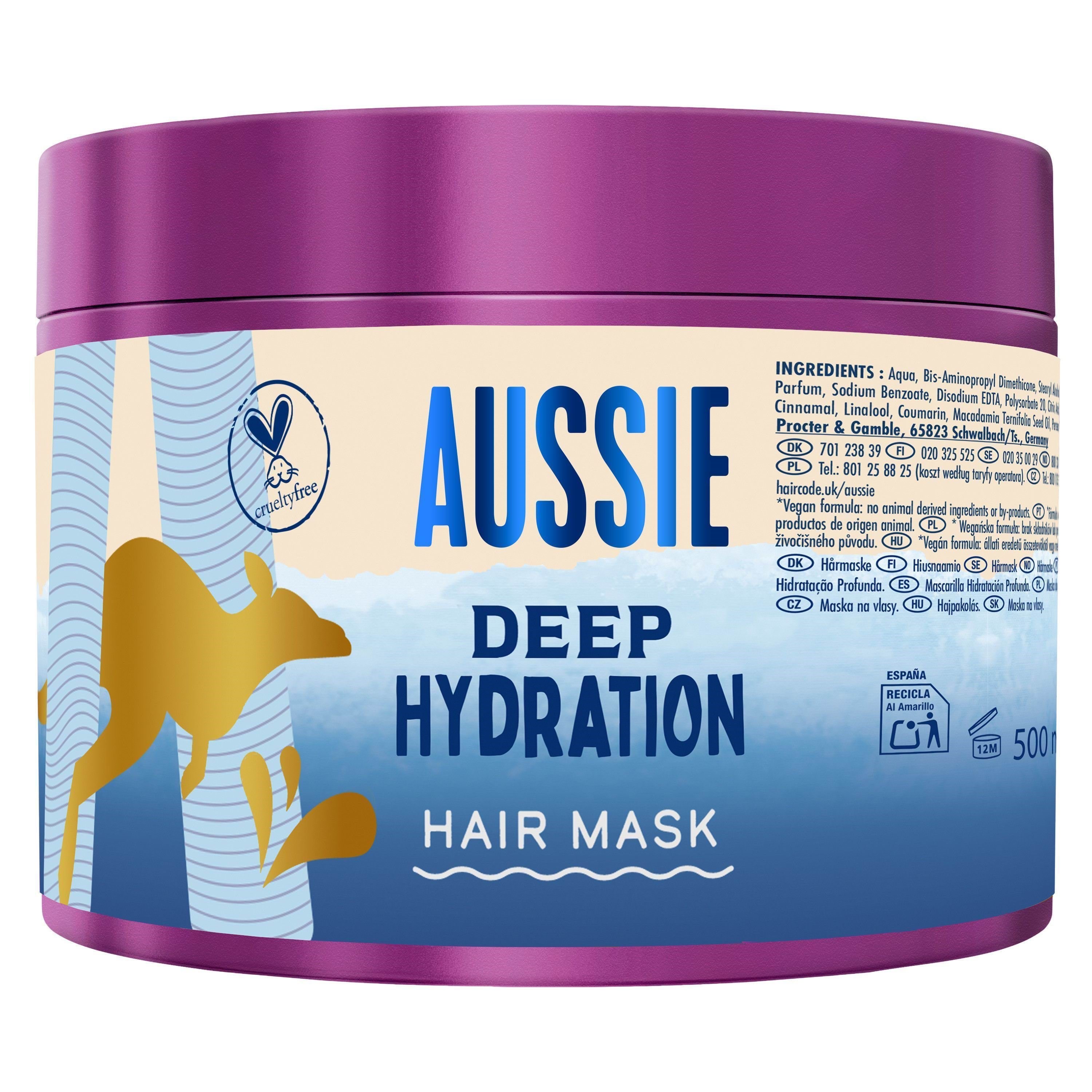 Aussie Deeepmoisture Hair Mask - 500ml - Haircare 8700216890106