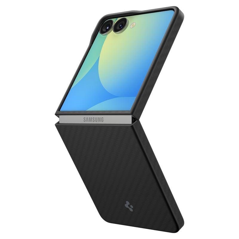 Spigen Air Skin - Aramid Black - Samsung Galaxy Z Flip7 - Handys Cover Cases