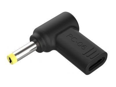 Conceptronic - Power Adapter - 24 Pin Usb-c to DC Jack 4.0 x 1.7 mm - Stromkabel Intern