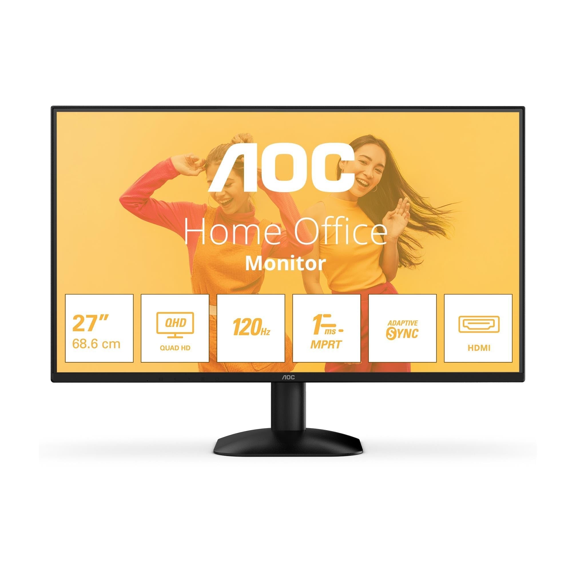 27" Aoc Q27b35s3 - 2560x1440 (Qhd) - 120hz - Ips - Bildschirm