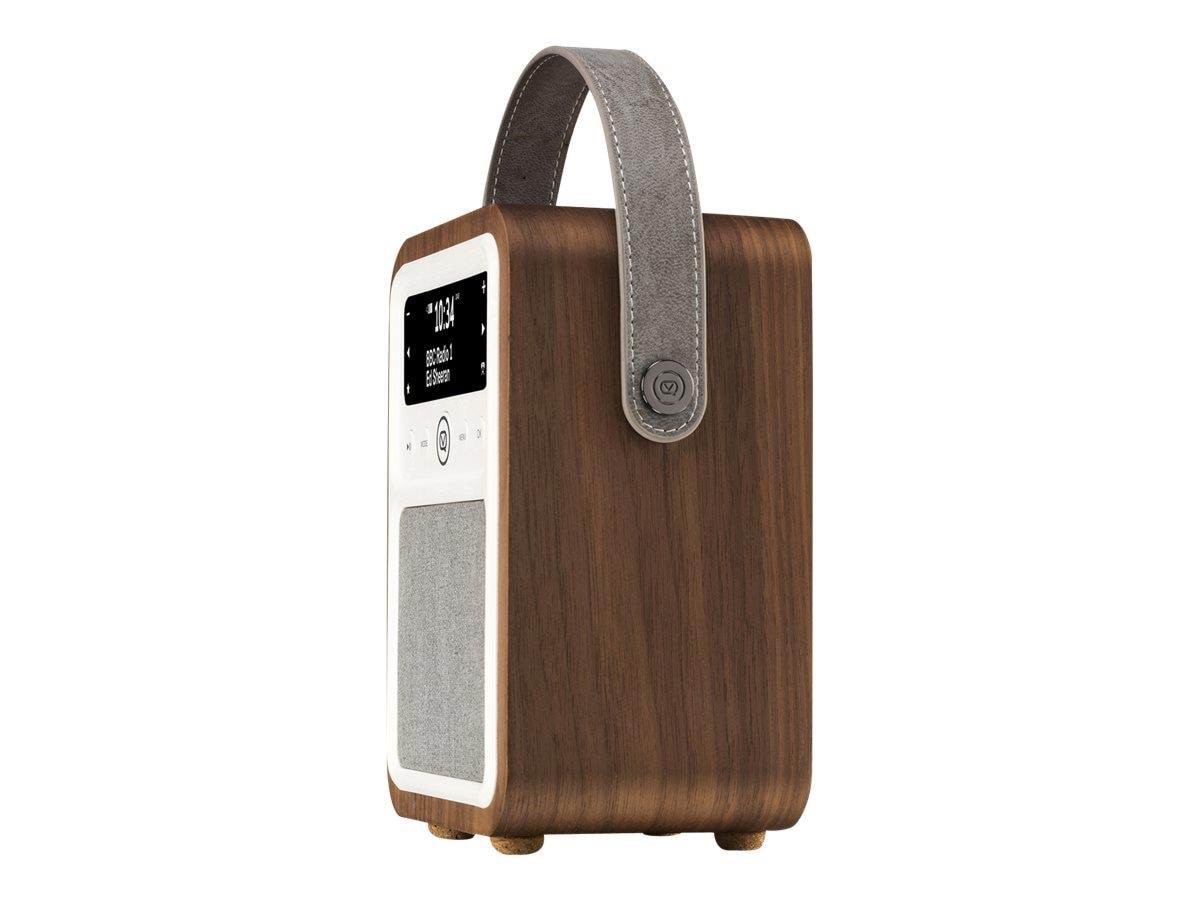 View Quest VQ Monty Radio - Walnut - Speakers Vq-monty-wal