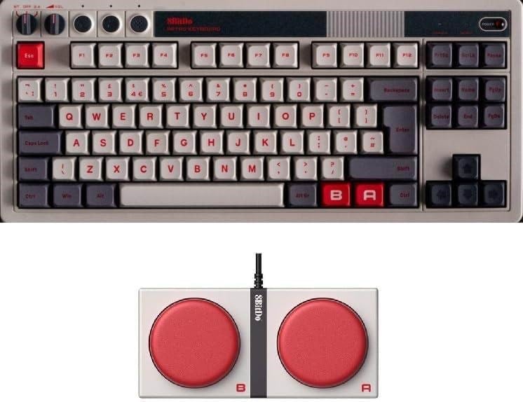 8bitdo Retro Mechanical Keyboard (N Edition) - Englisch (UK) - Tastaturen 6922621507642