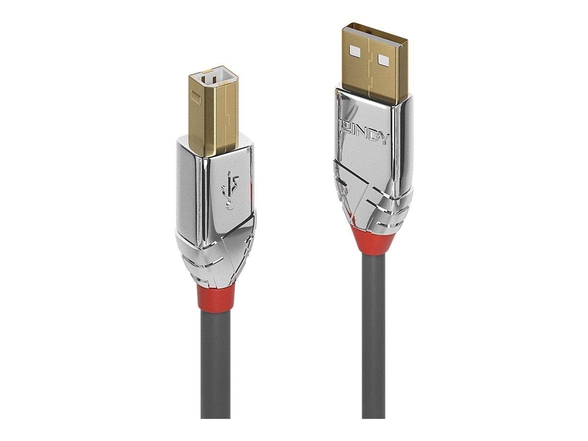 Lindy Cromo - Usb Cable - Usb to Usb Type B - 2 m - Usb Kabel Grau 36642