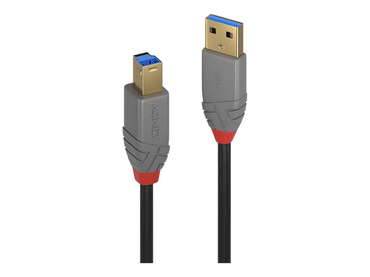 Lindy Anthra Line - Usb Cable - Usb Type A to Usb Type B - 1 m - Usb Kabel