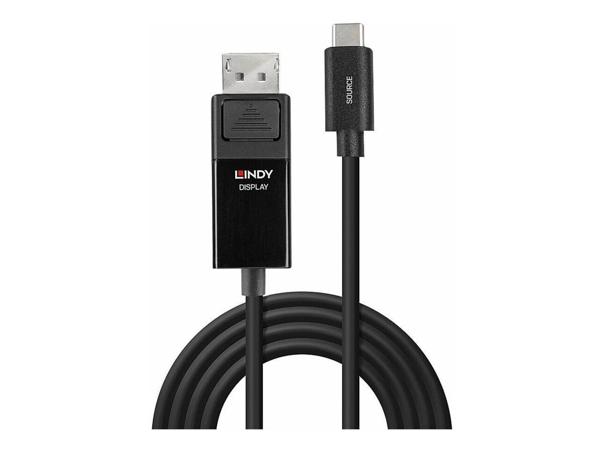 Lindy - Video Adapter Cable - 24 Pin Usb-c to Displayport - 2 m - Usb Kabel