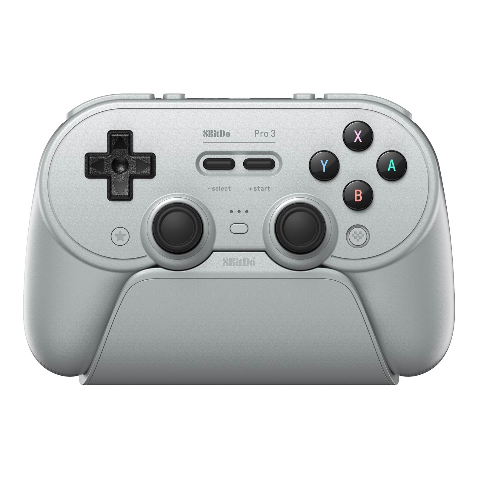 8bitdo Pro 3 - Bluetooth - 2.4G - Hall Effect - Tmr - Grey - Wireless Controller - Nintendo Switch 2 - Gaming Zubehoer