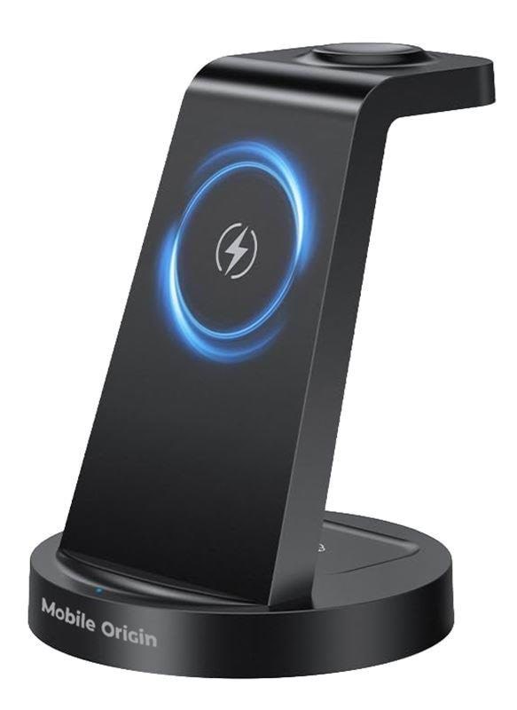 Mobile Origin 3in1 Wireless Charger Pw13 Samsung Compatible - Handys Adapter Und Ladegeraete Mo-31wch-pw13