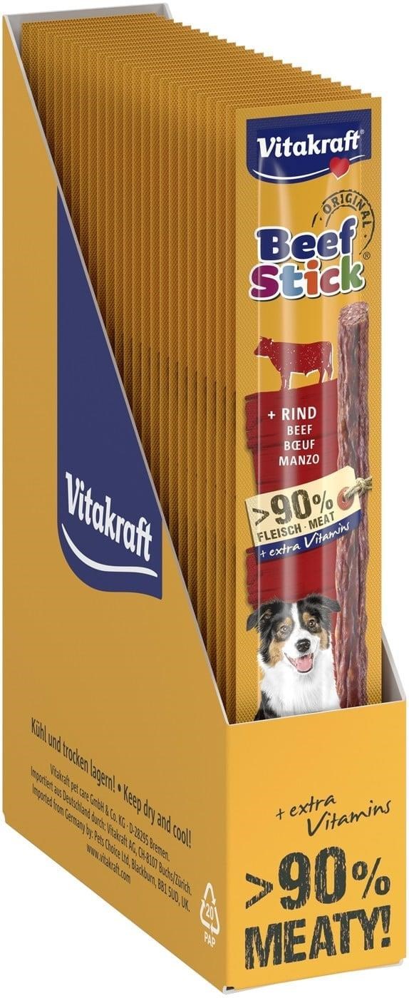 Vitakraft - Meat Stick Beef 25 x 12 g - Hunde 61039