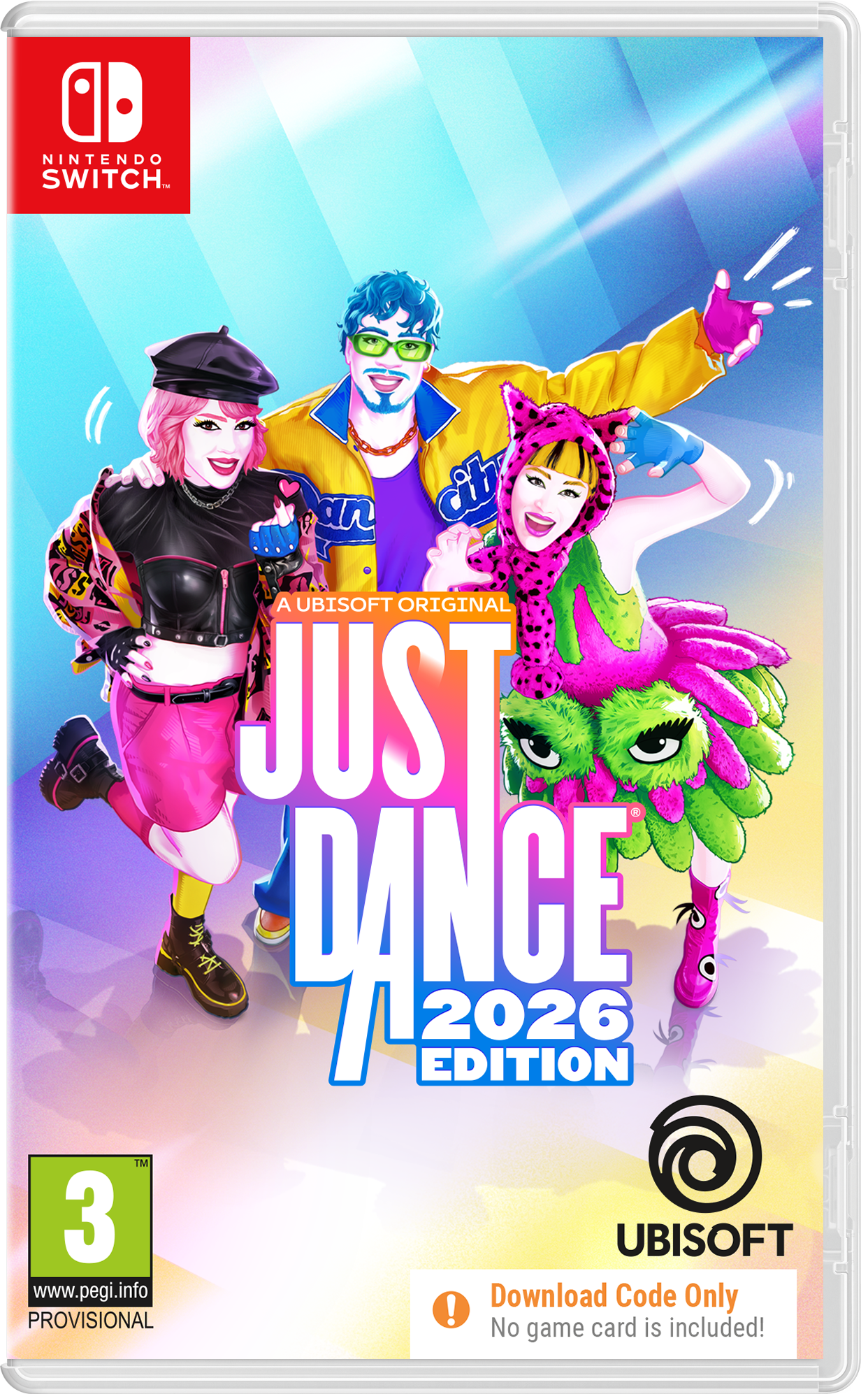 Just Dance 2026 (Code in a Box) - Nintendo Switch - Rhytm - Pegi 3 - Spiele 3307216306290