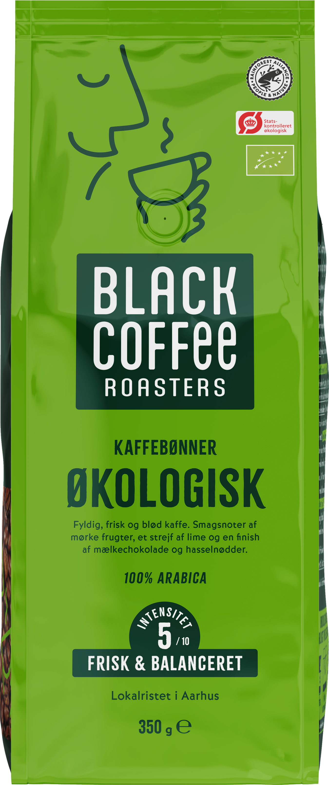 Black Coffee Roasters Organic Blend 350g - Kaffeezubereitung