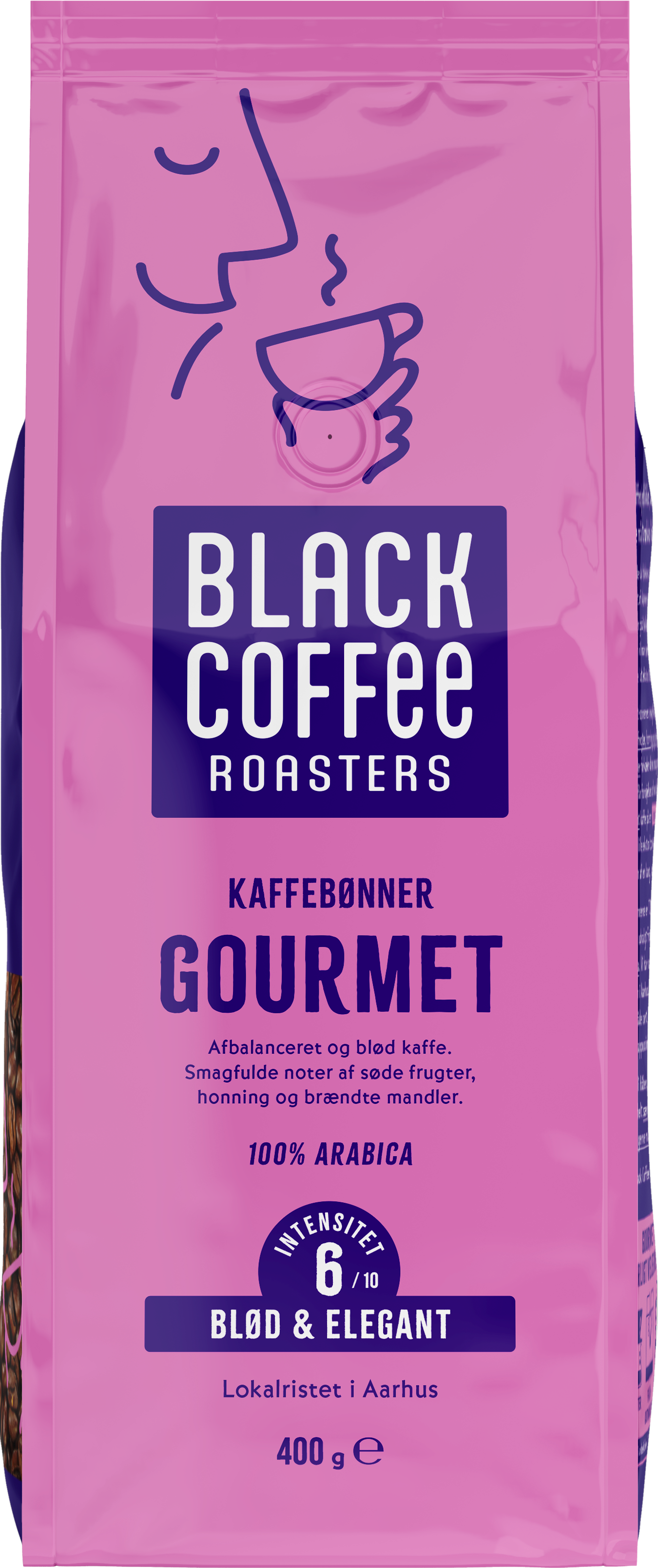 Black Coffee Roasters Gourmet 400g - Kaffeezubereitung Purple 20218470