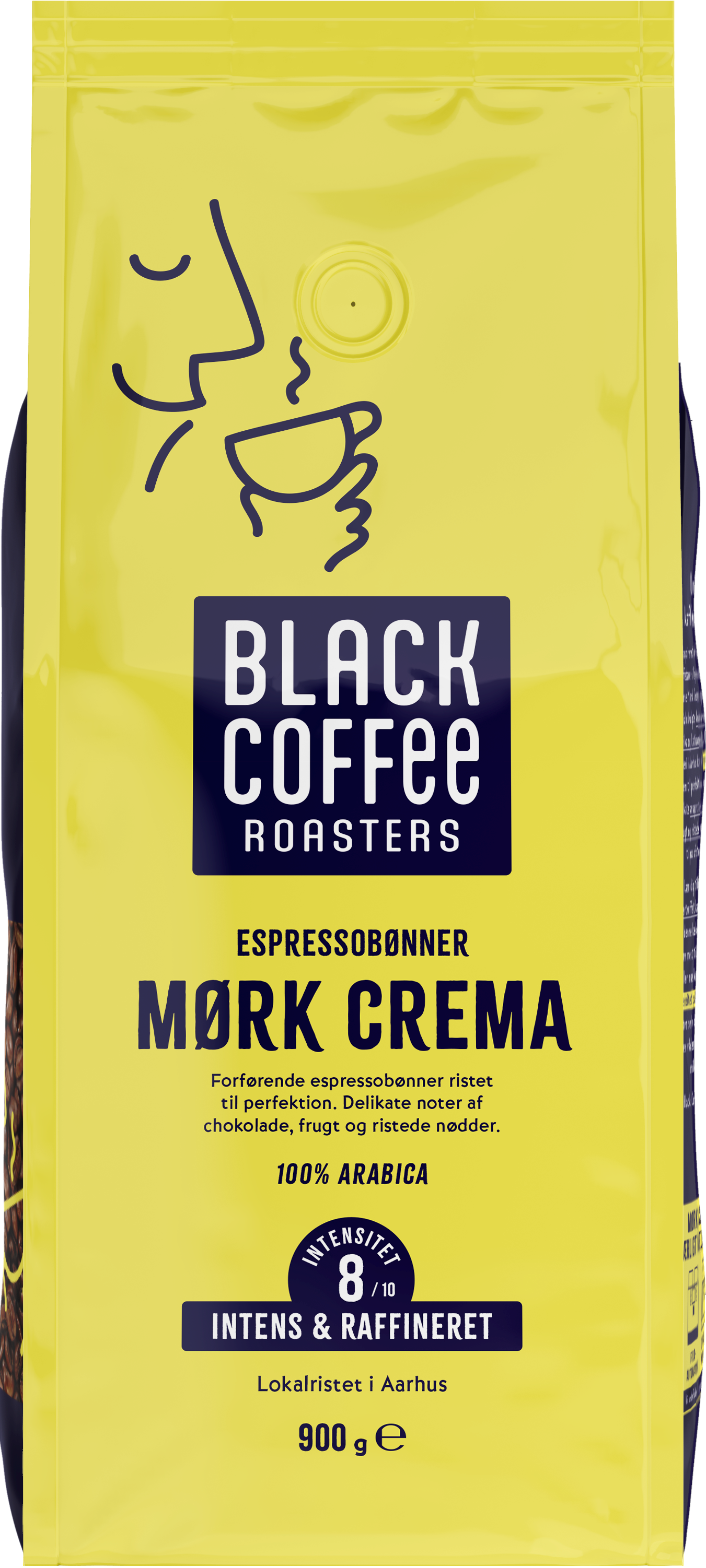 Black Coffee Roasters Dark Crema 900g - Kaffeezubereitung Gelb 20218700