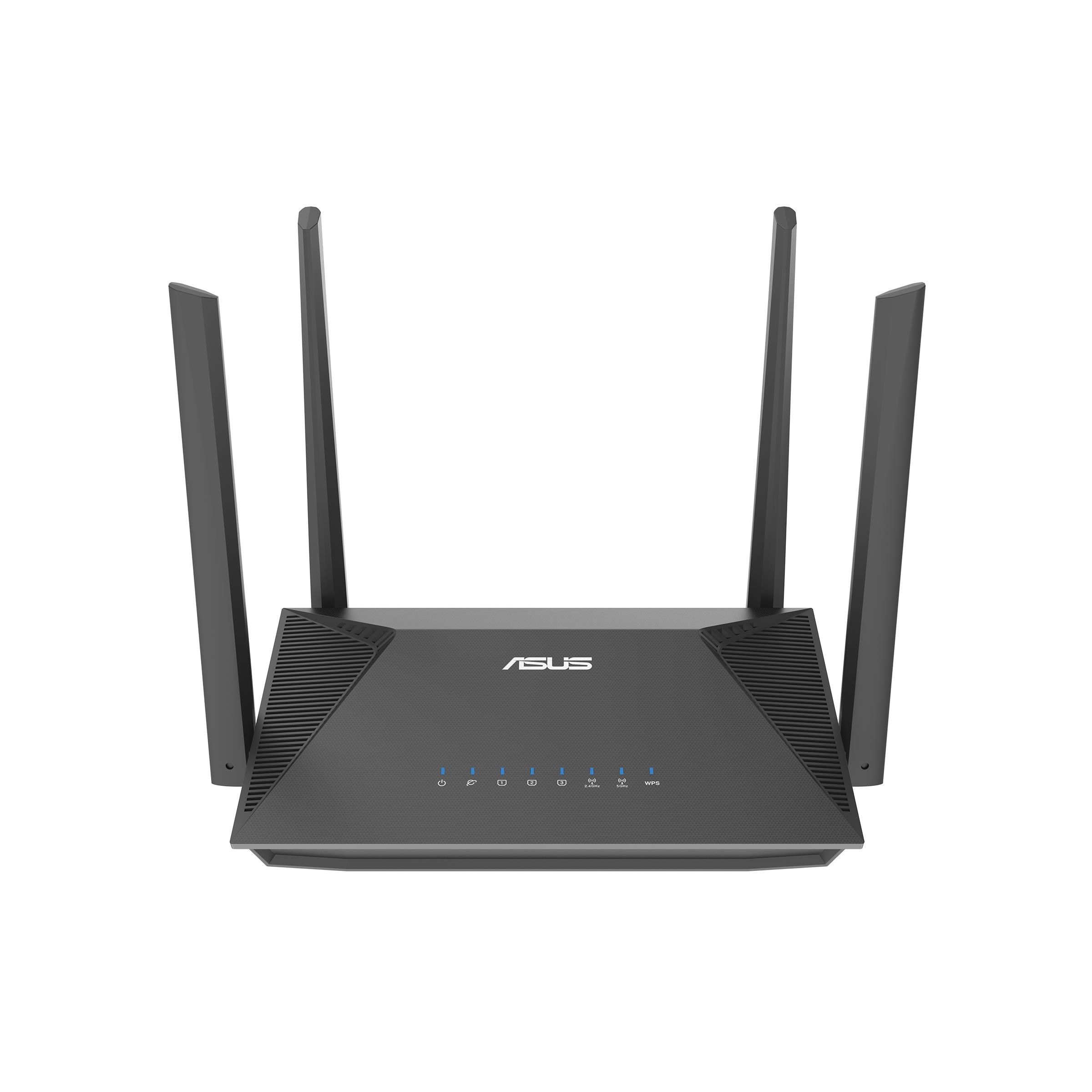 Asus Wi?Fi 6 Dual-band - 3000 Mbit/s - 4-port - Wireless Router - Wlan Router