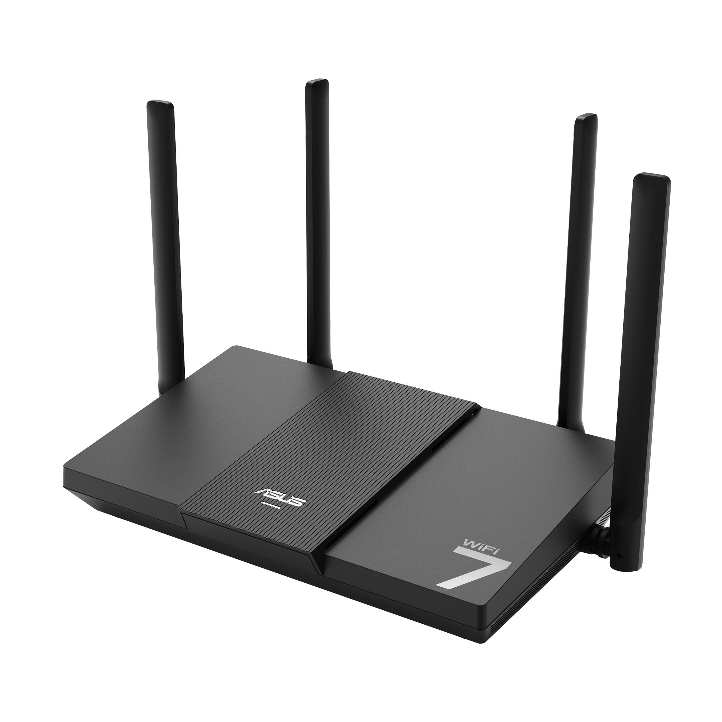 Asus Rt-be50 - Wi-fi 7 - Dual-band - 4-antenna - 3-port Switch - Wireless Router 802.11a/b/g/n/ac/ax/be (Wi-fi 7) - Wireless Router - Wlan Router