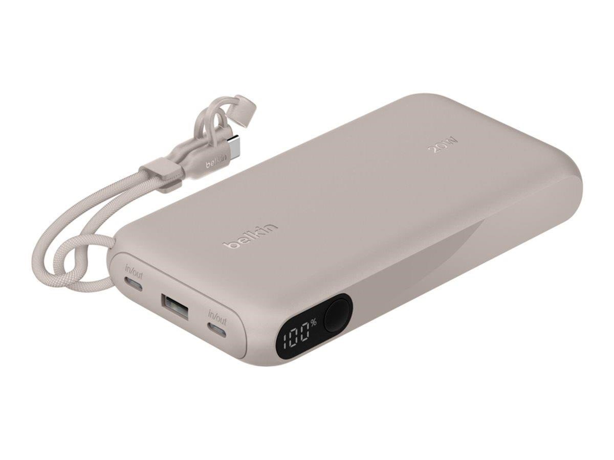 Belkin Boostcharge Power Bank - With Display - 2 x Usb-c Usb - 20 Watt - 20000 Mah - Powerbank Akku