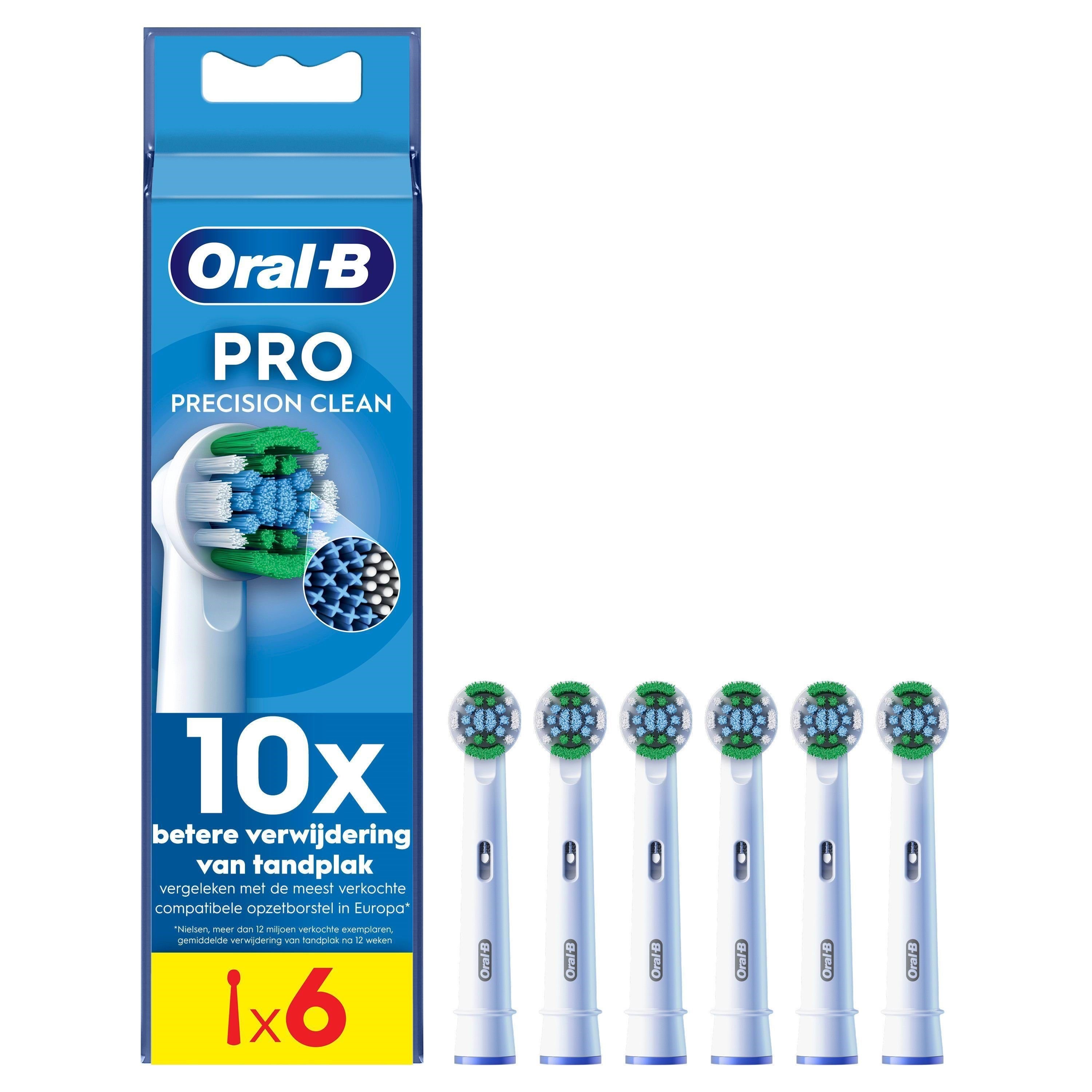 Oral-b Bürstenköpfe Precision Clean - 6 Pcs - Elektrische Zahnbuersten 8006540894088