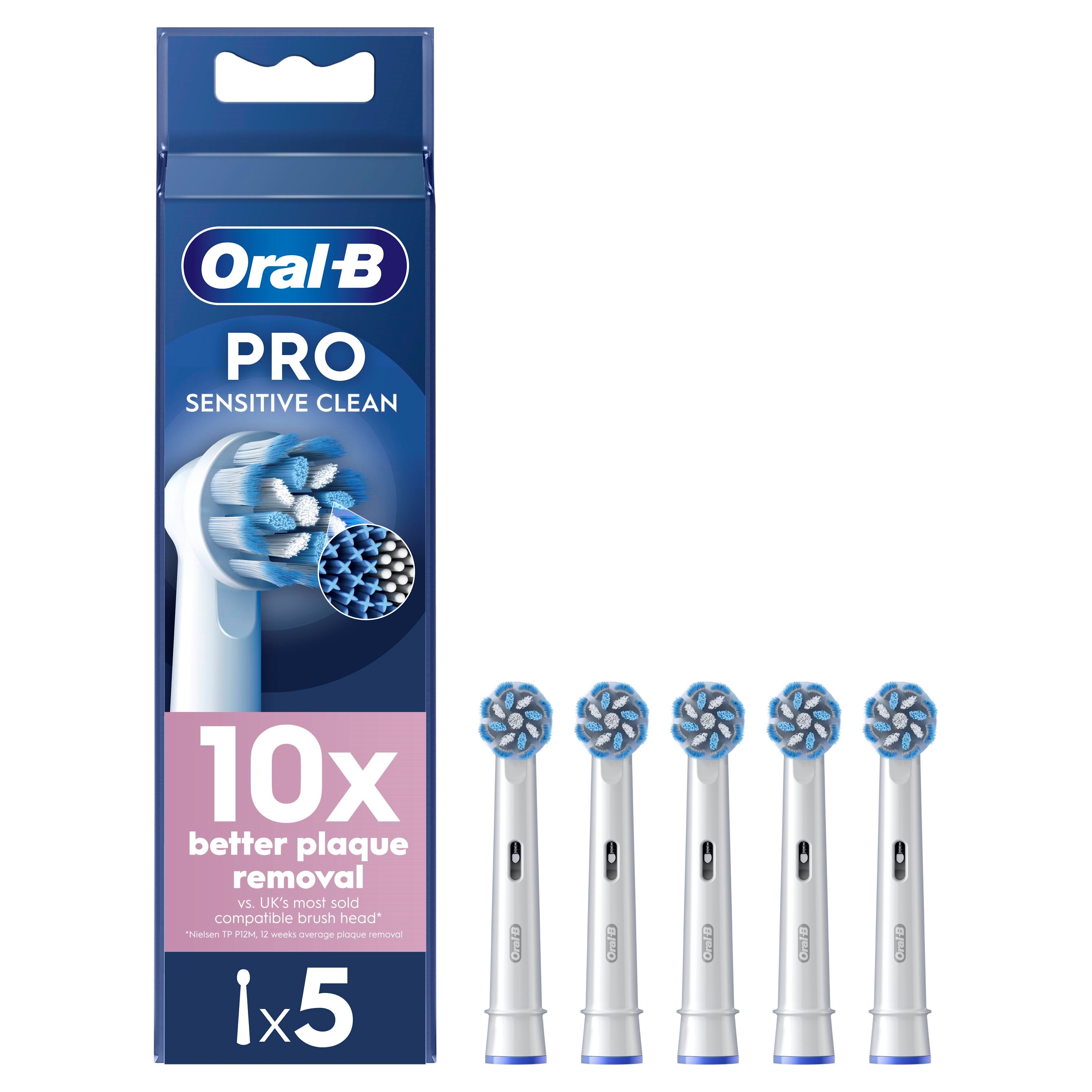 Oral-b Bürstenköpfe Sensitive Clean & Care - 5 Pcs - Elektrische Zahnbuersten 8006540892367