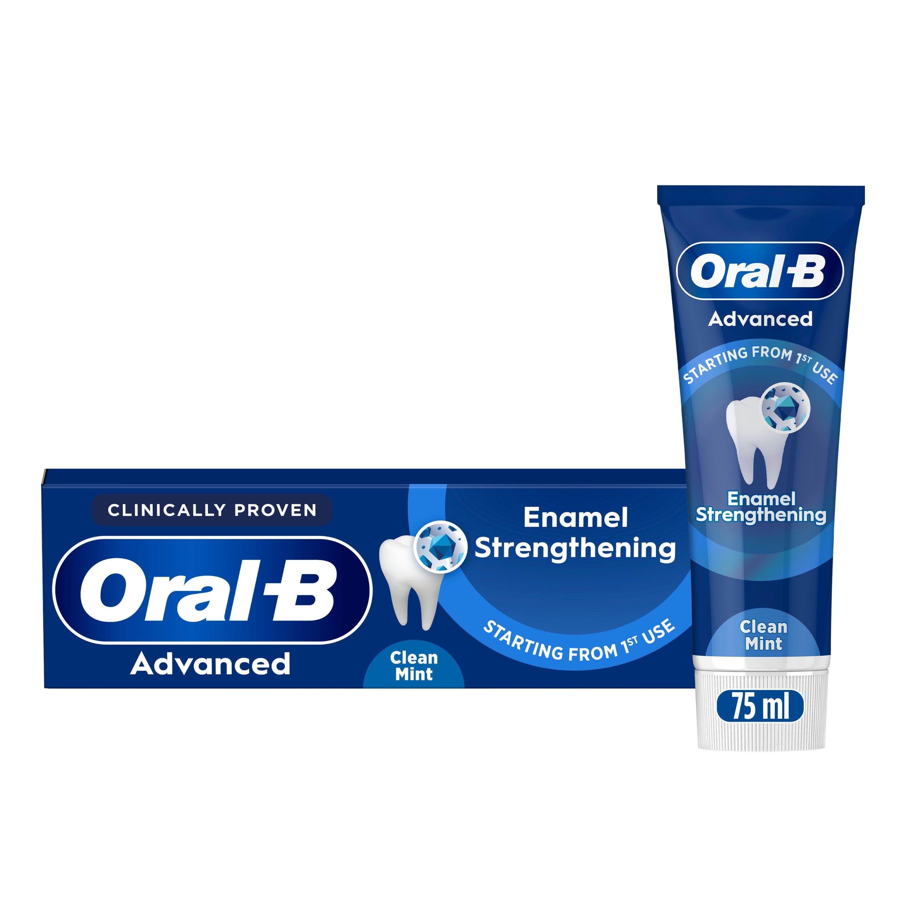 Oral-b Zahnpasta Enamel Strengthng - 75ml - Elektrische Zahnbuersten