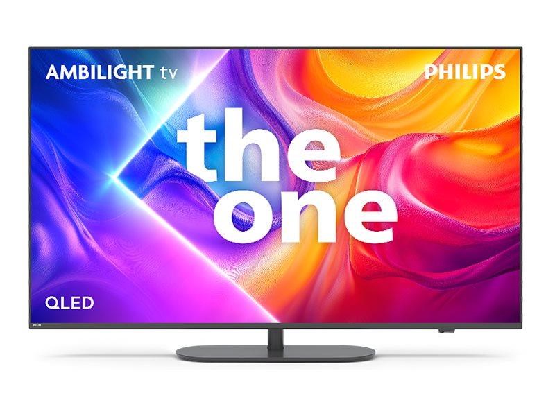 Philips 43" Flachbild TV Led 4K The One 43pus9010 43" Led-backlit Lcd TV - Qled - 4K Ambilight Grau 43pus9010/12