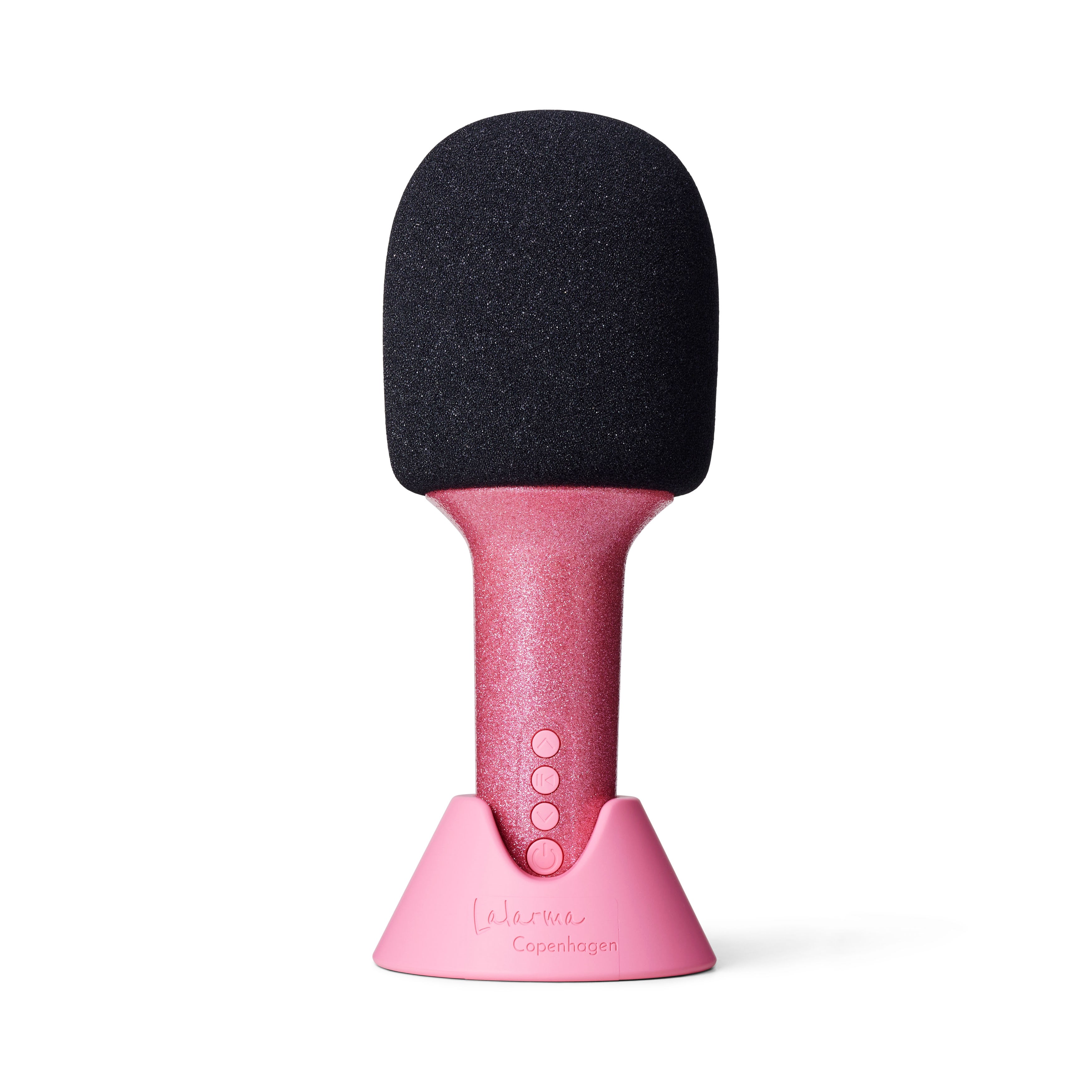 Lalarma Glitter Grove Microphone - Rose - Musik
