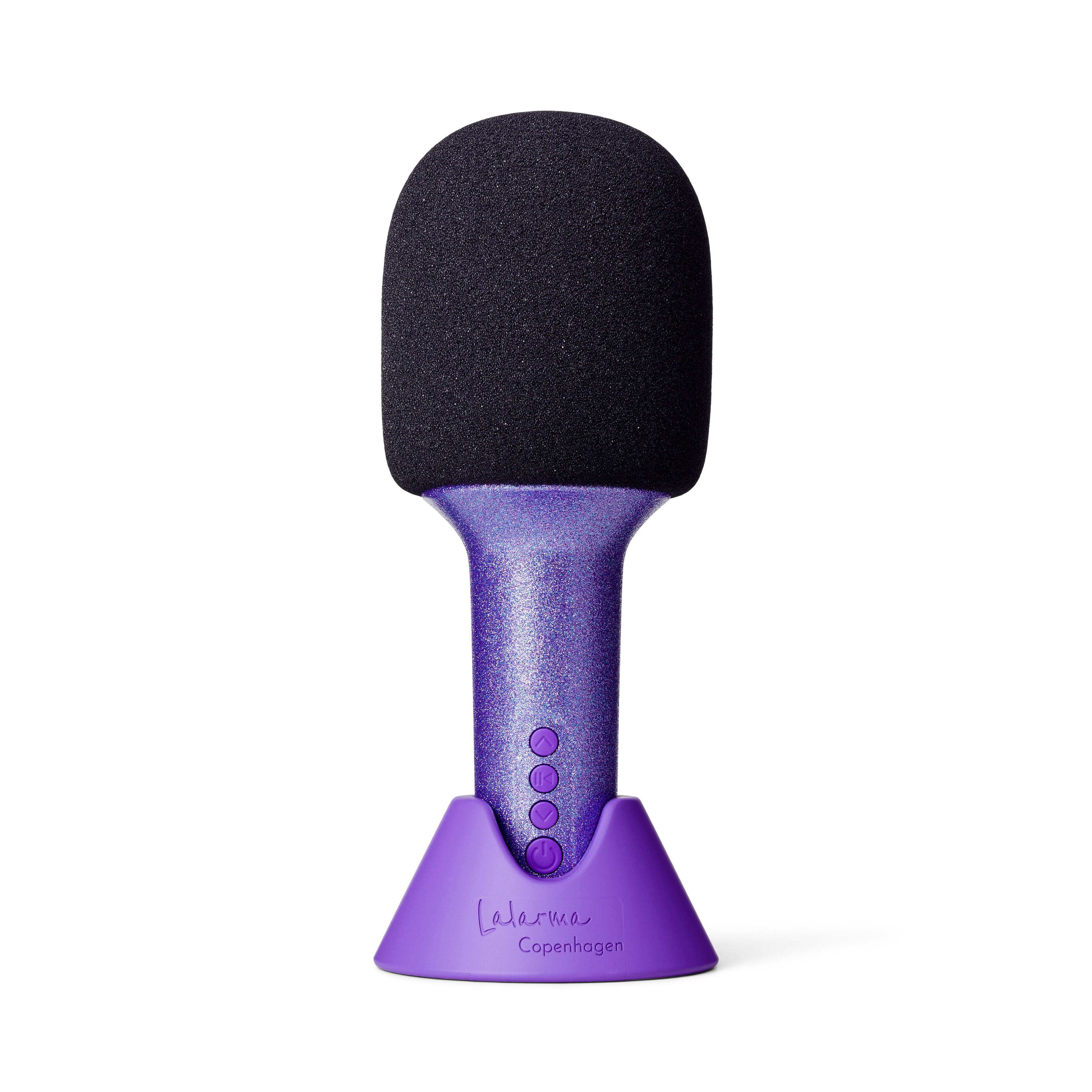 Lalarma Glitter Grove Microphone - Purple - Musik Lalar-ggm-pl