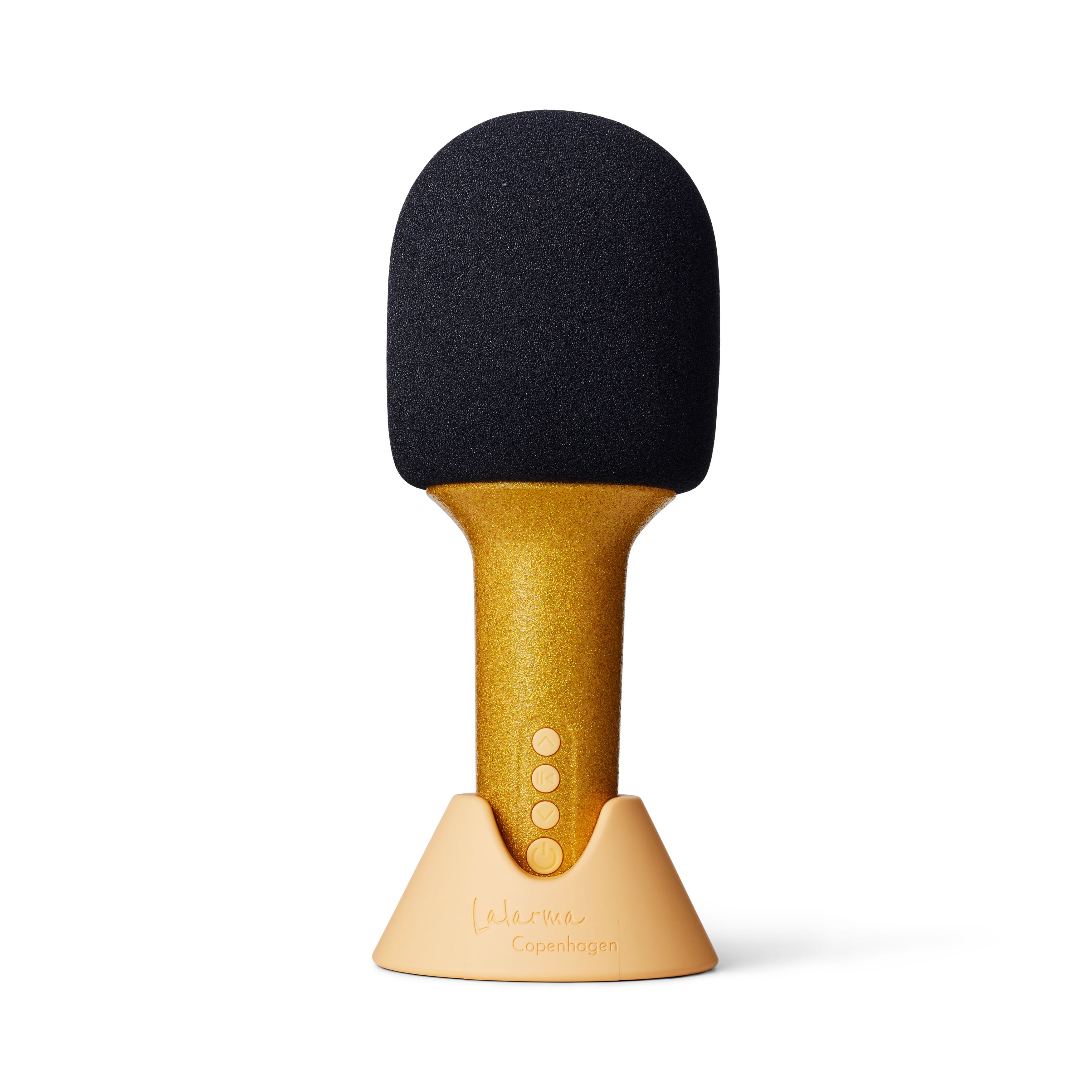 Lalarma Glitter Grove Microphone - Gold - Musik