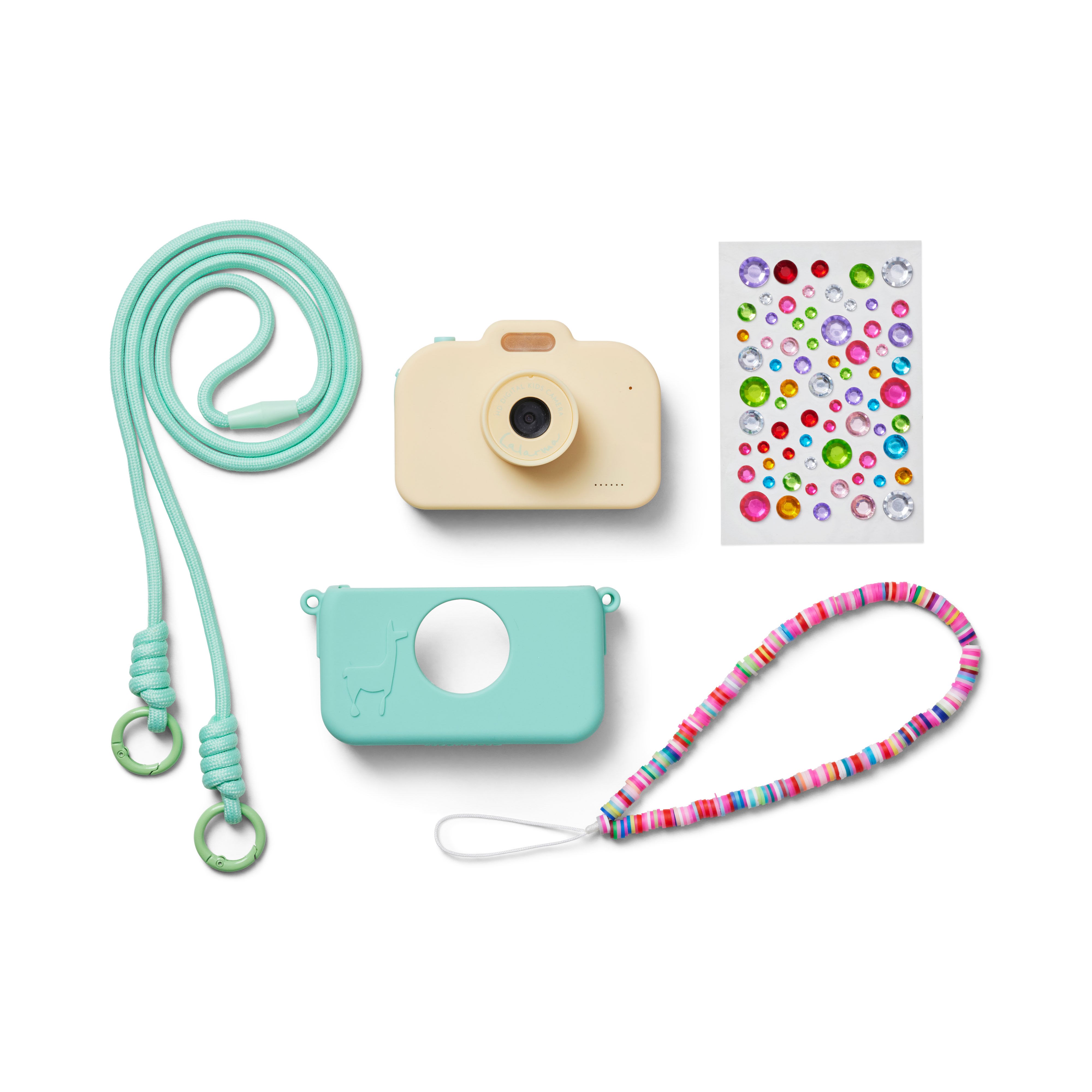 Lalarma Camera - Yellow/mint - Kreativ Spiele Lalar-cam-ym