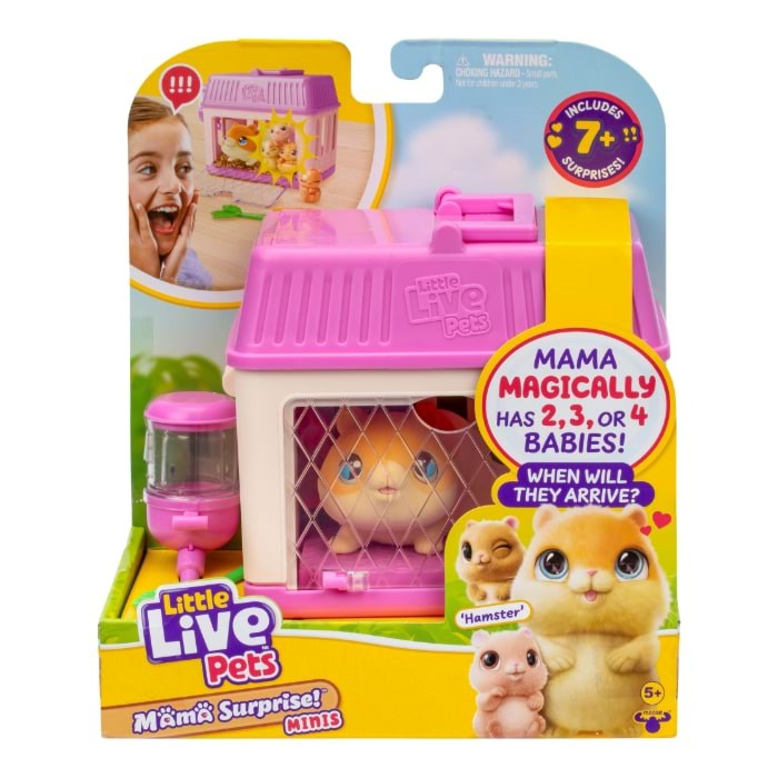 Little Live Pets Mama Surprise Minis Hamster - Plush