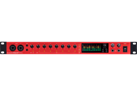 Focusrite Clarett+ 8pre - 18 in / 8 Out Usb-c Audio Interface With Analog Air-circuit - Musikinstrumente DJ Ausstattung