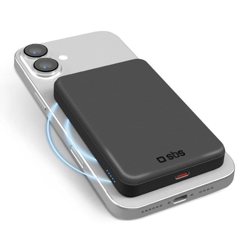 Sbs Mag Power Qi2 - 5000 Mah - Powerbank Akku