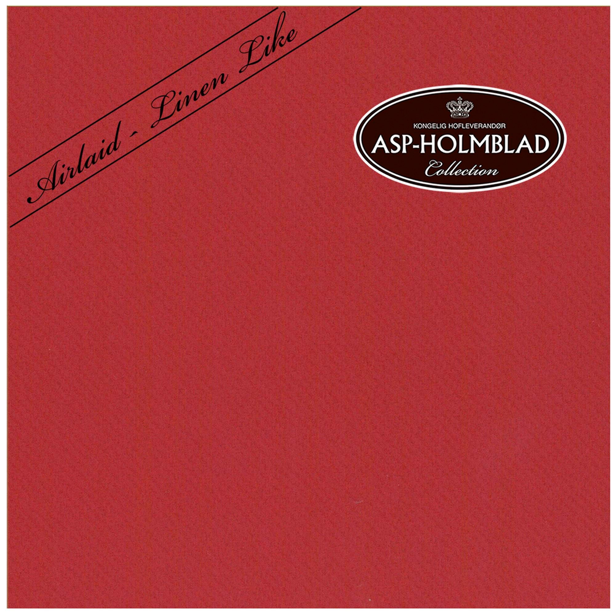 Asp-holmblad Servietten Airlaid Rot - Einrichtung 95148