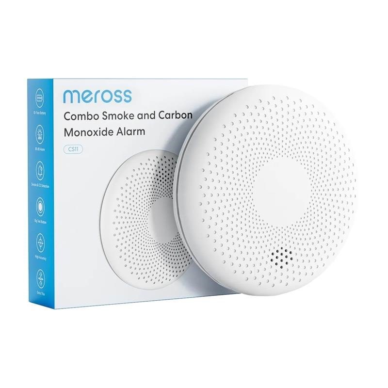 Meross Cs11 - Combo Smoke And Carbon Monoxide Alarm - Smart Home