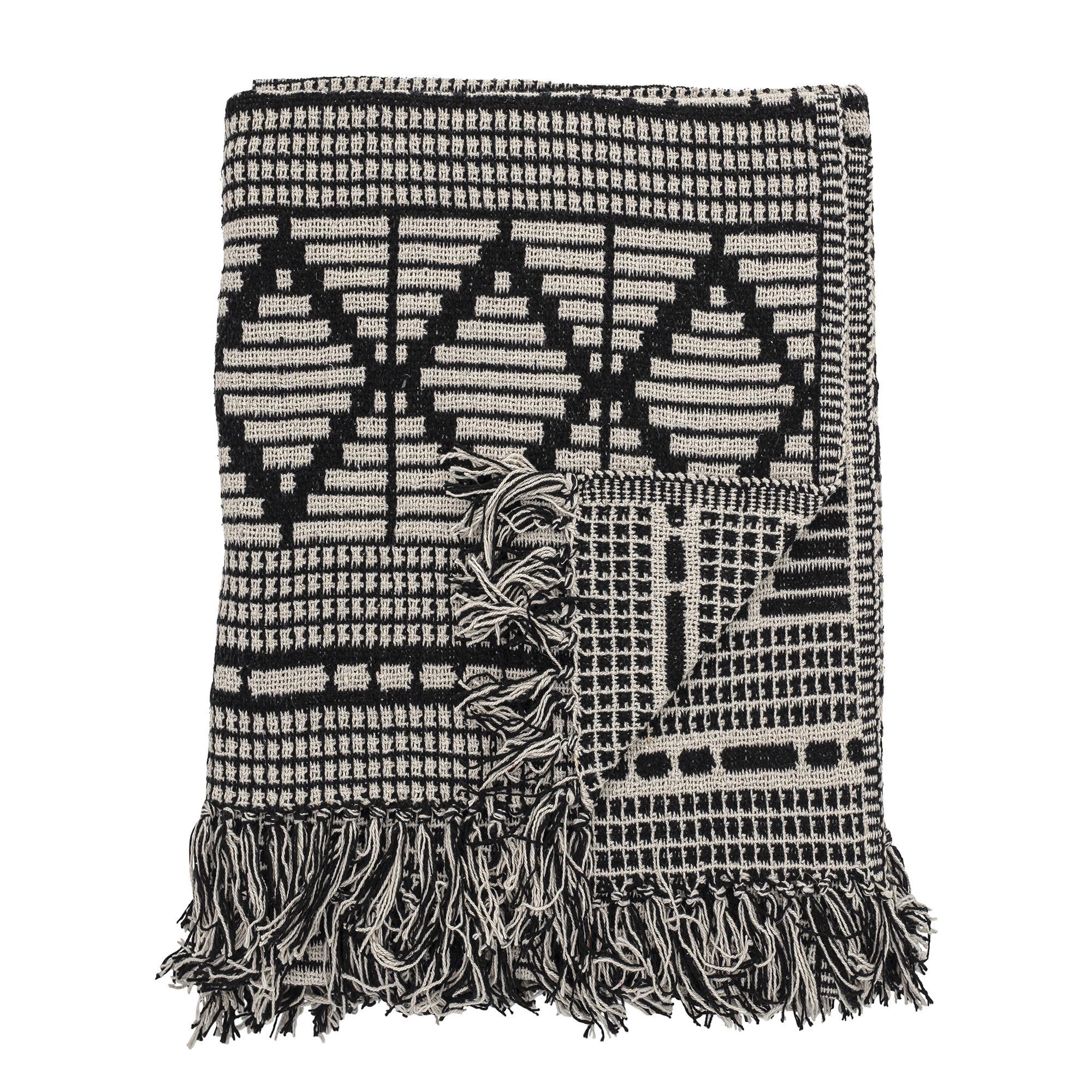 Bloomingville - Gutte Plaid - Cotton - 160x130 cm - Einrichtung