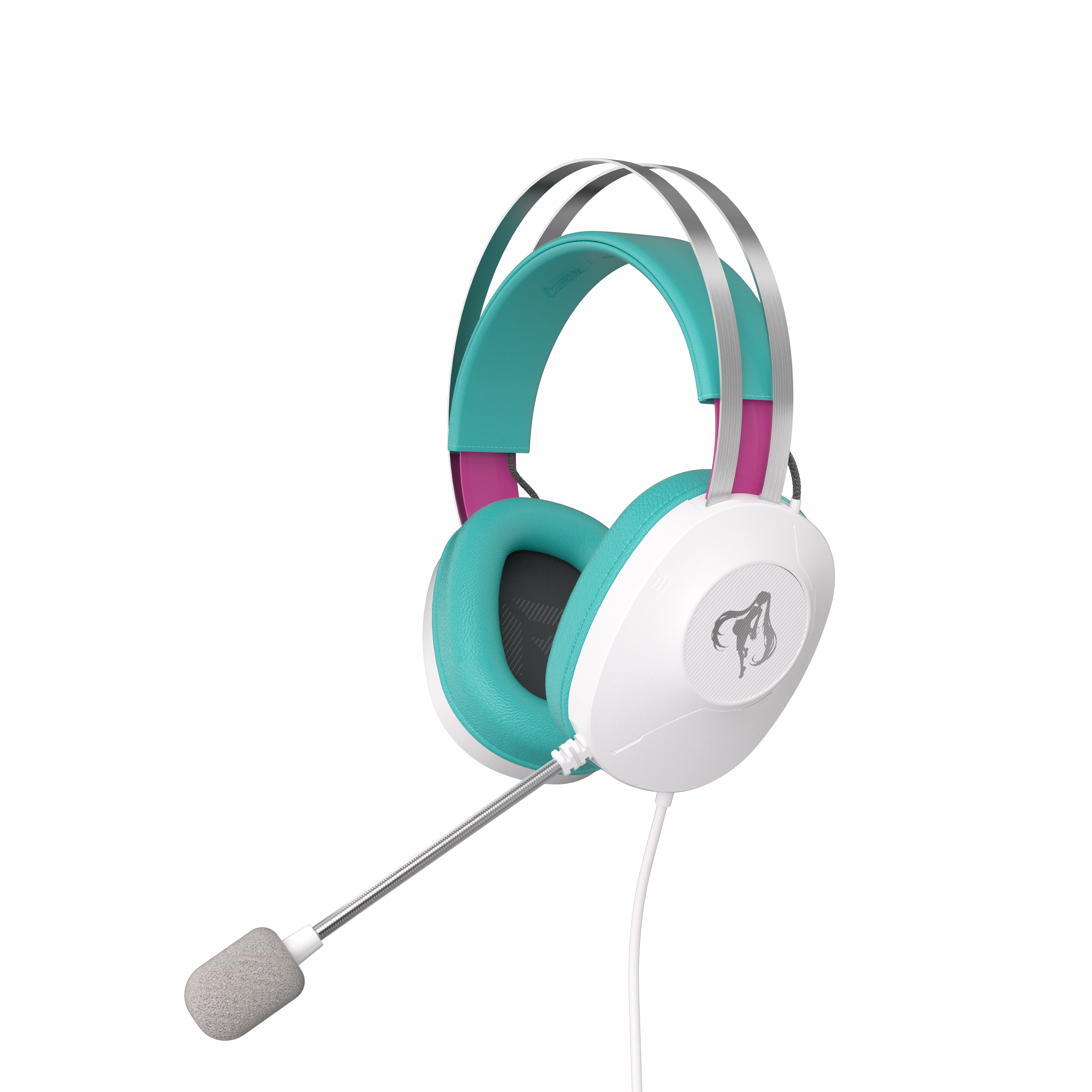 Kopfhörer - Asus Tuf Gaming H1 Gen II - Hatsune Miku Edition - Kopfhoerer/headsets