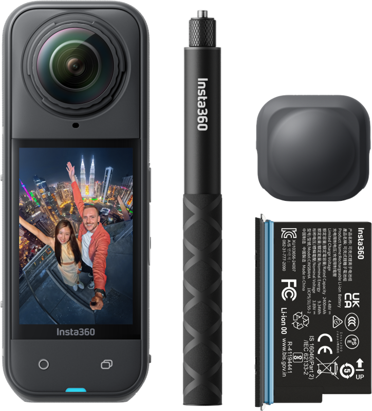 Insta360 X5 Starter Bundle - Action Kamera Schwarz Cinsaaha-sb