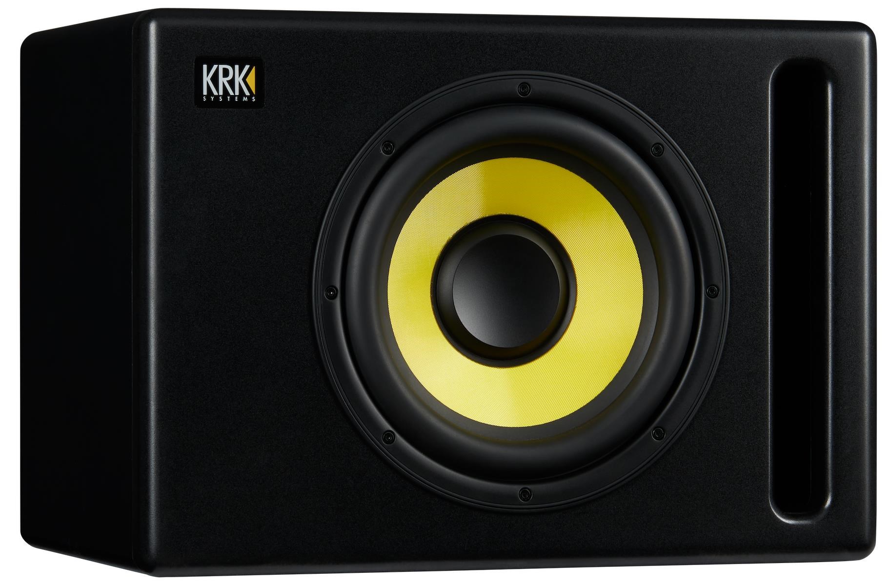 Krk Systems S10.4 - 10" Front Loaded Vented Subwoofer 160 W - Hifi Lautsprecher Schwarz Rkr S10.4