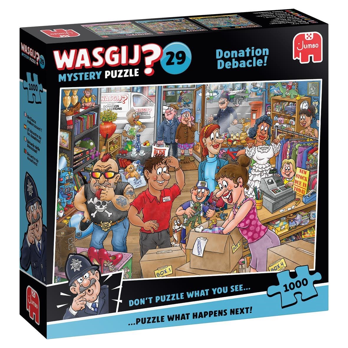 Wasgij Mystery 29 Donation Debacle! (1000) - Puzzle 1110100513