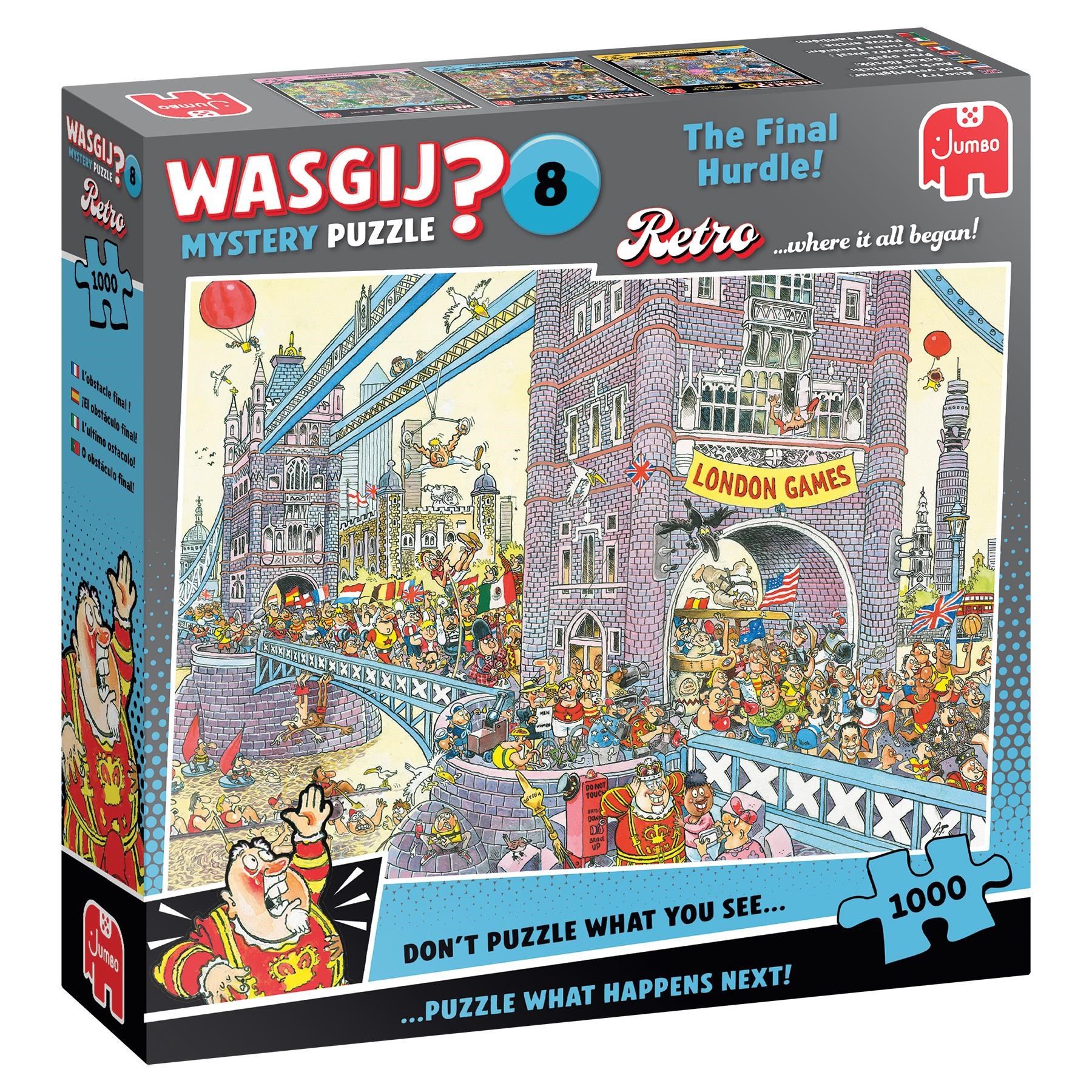 Wasgij Retry Mystery 8 The Final Hurdle! (1000) - Puzzle