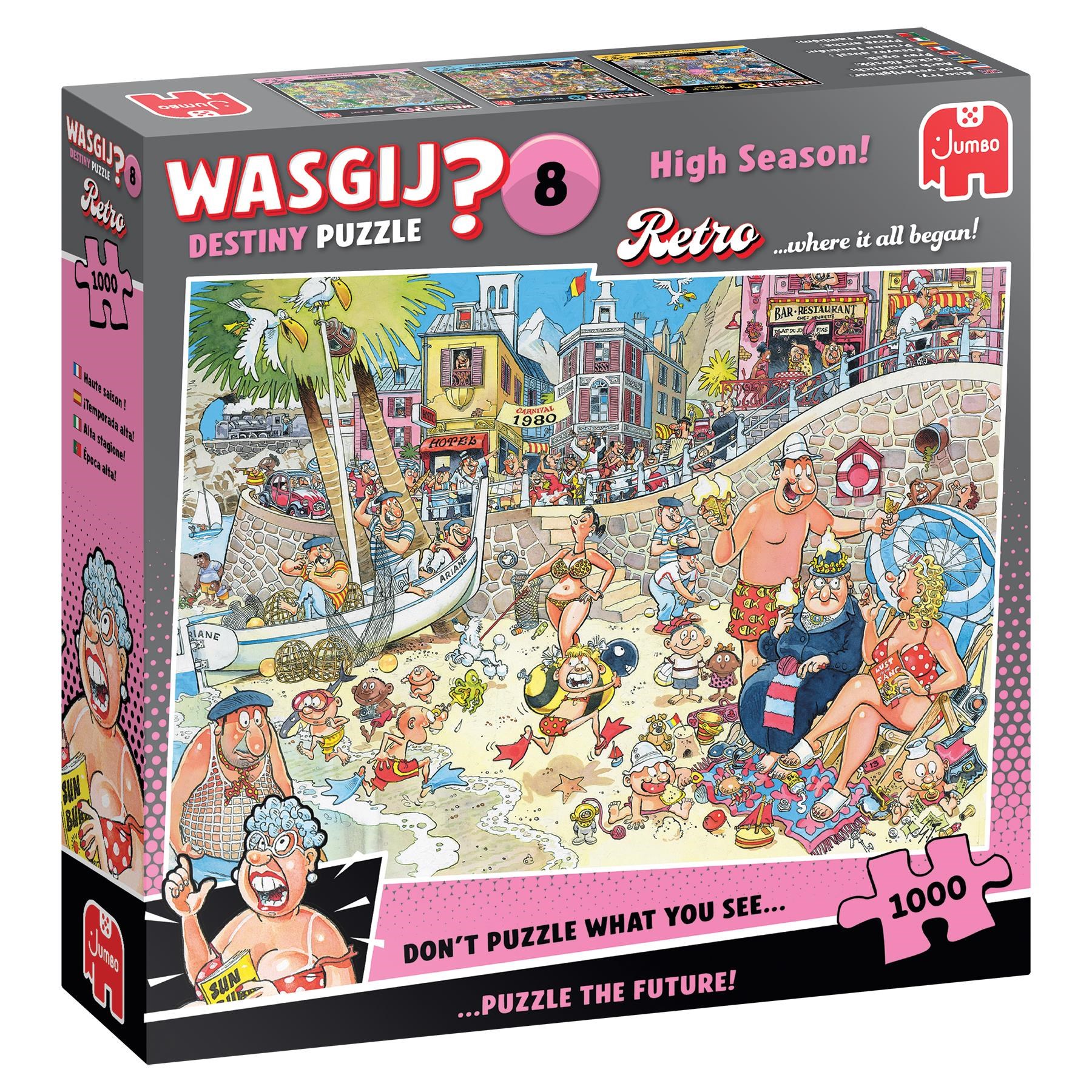 Wasgij Retro Destiny 8 High Season! (1000) - Puzzle 1110100580