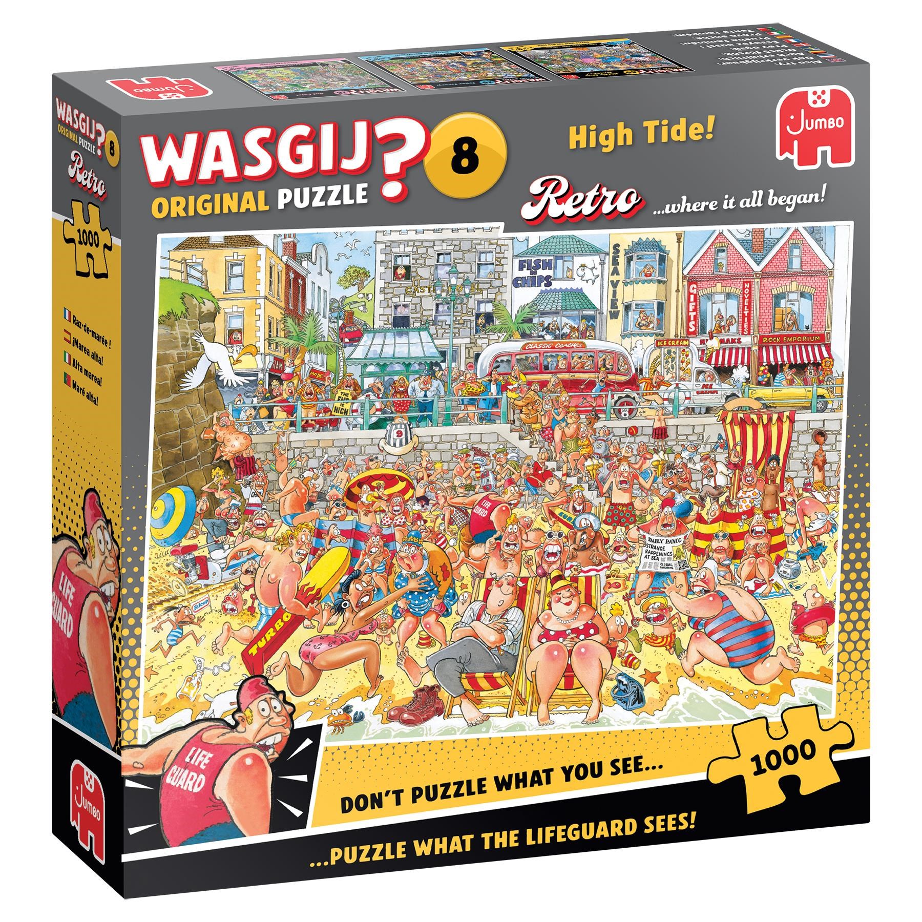 Wasgij Retro Original 8 High Tide! (1000) - Puzzle