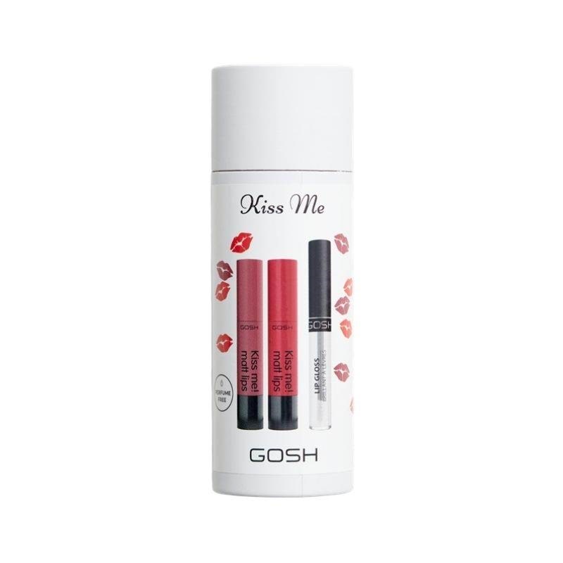 Gosh Copenhagen Kiss Me Lip Collection Gift Box - Geschenkbox 5711914171063