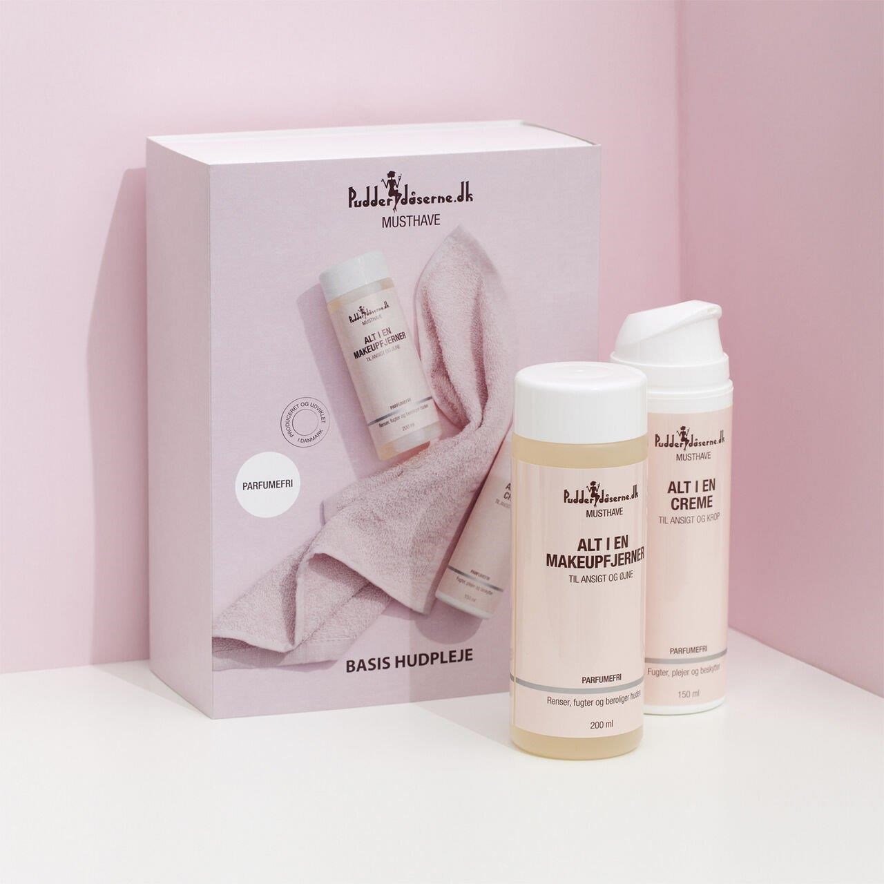 Pudderdåserne Basic Skincare Gift Box - Geschenkbox