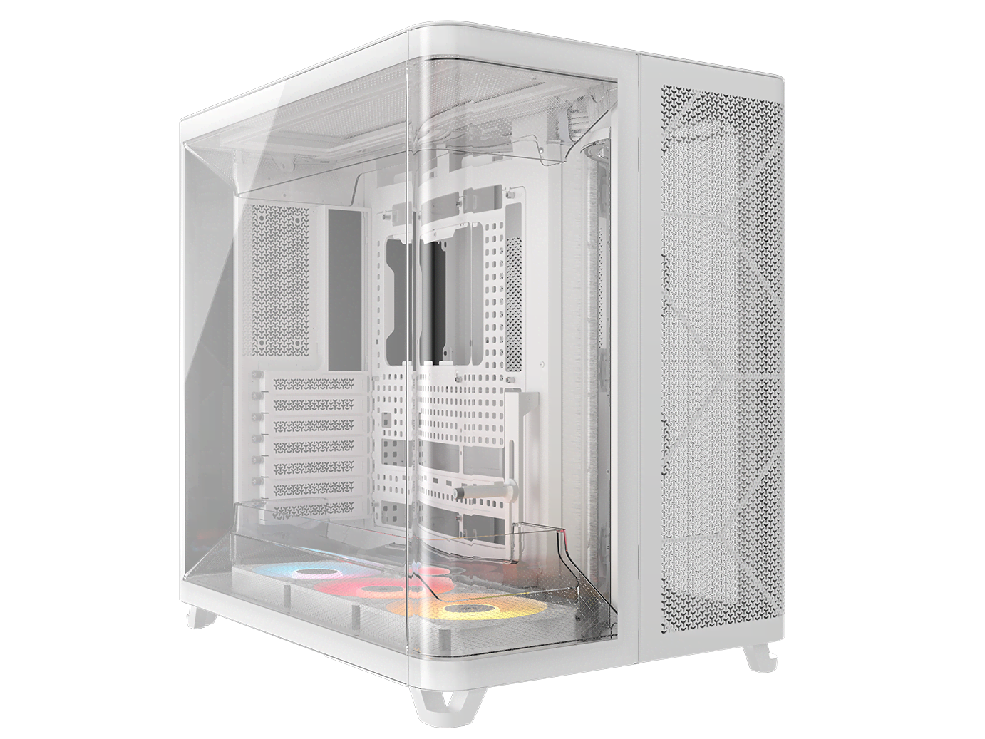 Corsair Air 5400 Rs-r Argb White - Gehäuse - Miditower - Weiß - Gehaeuse Cc-9011319-ww