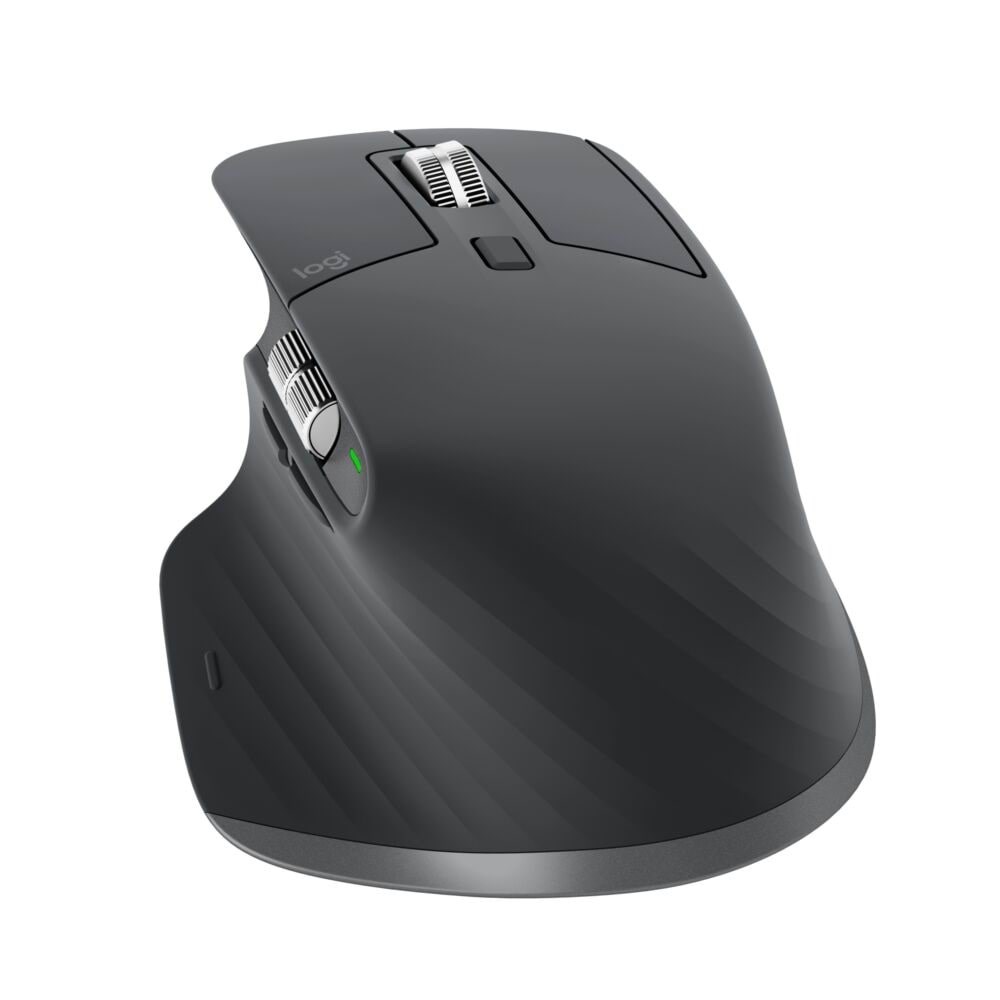 Logitech MX Master 3S (Bluetooth Edition) - Ergonomische Maus (Grau)