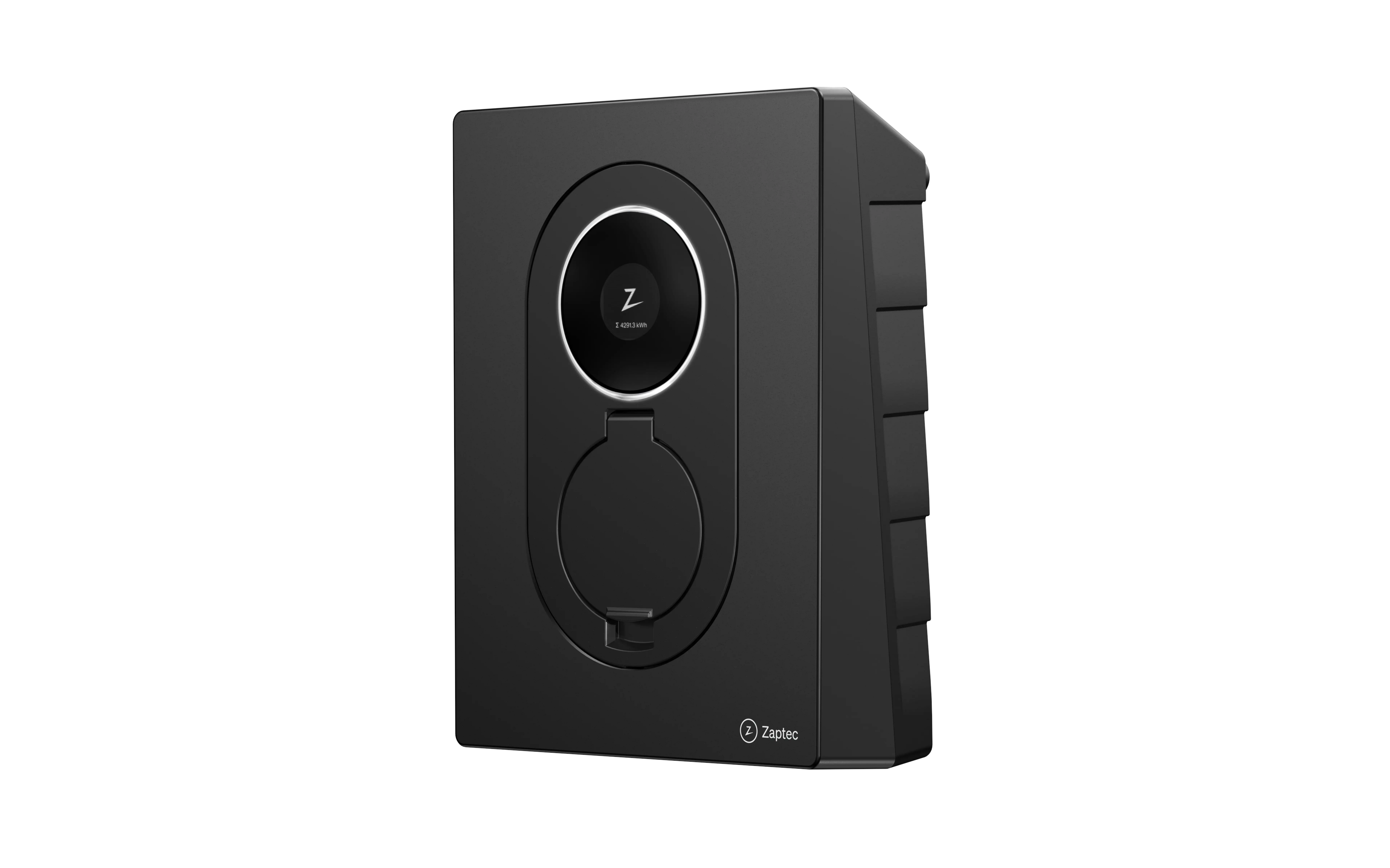 Zaptec Go 2 Charging Box 22kw Type 2 Wifi og 4G Asphalt Black - Aufladen Von Elektroautos