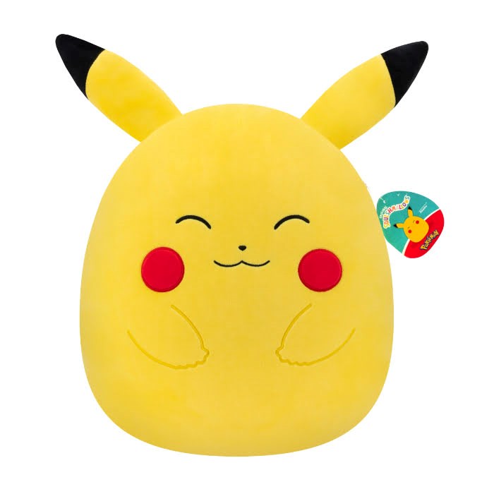 Squishmallows 35 CM Pokemon Happy Pikachu - Plush Sqpk00067