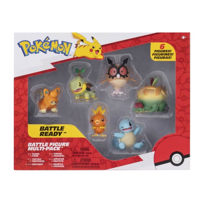 Pokemon Battle Figures 6-pack
